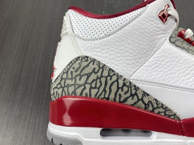 Jordan 3 Red Retro Cardinal CT8532-126 0705